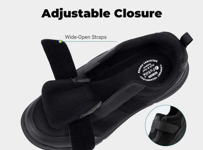 FitVille StrapEase V4 - Scarpe Comfort per Circolazione e Supporto (Uomo)