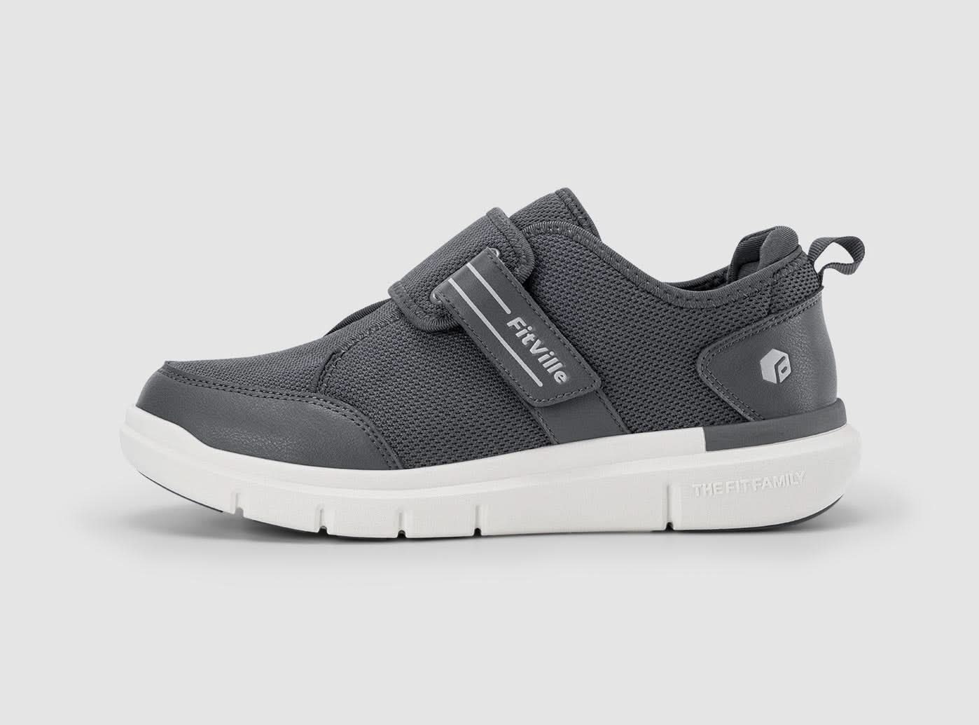 FitVille StrapEase V10 - Scarpe Ortopediche per Edema e Diabete (Uomo)