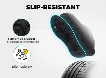 FitVille StrapEase V10 - Scarpe Ortopediche per Edema e Diabete (Uomo)