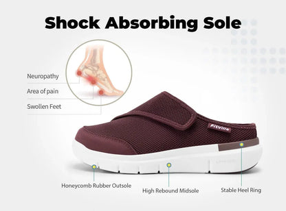 FitVille Slipper V5 - Pantofole Ortopediche per Casa e Riposo (Donna)