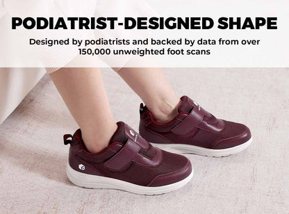 FitVille StrapEase V4 - Calzature per Diabetici con Chiusura Sicura (Donna)