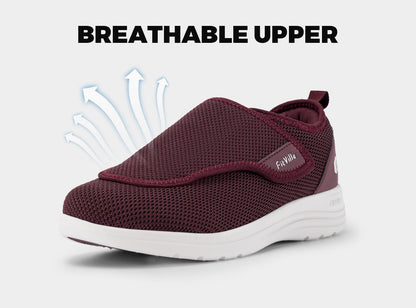 FitVille Wings V2 - Scarpe ad Apertura Facile per Piedi Sensibili (Donna)