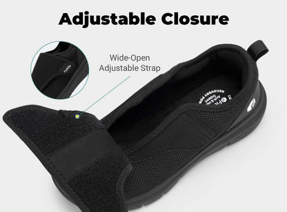 FitVille Wings V2 - Scarpe ad Apertura Facile per Piedi Sensibili (Donna)