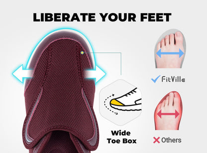 FitVille Wings V9 - Scarpe Ortopediche Comfort Totale (Donna)